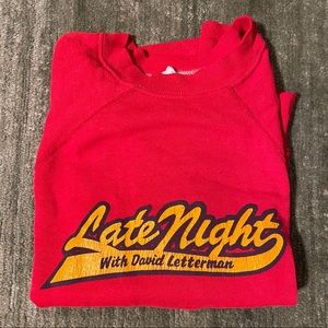 Vintage David Letterman Sweatshirt